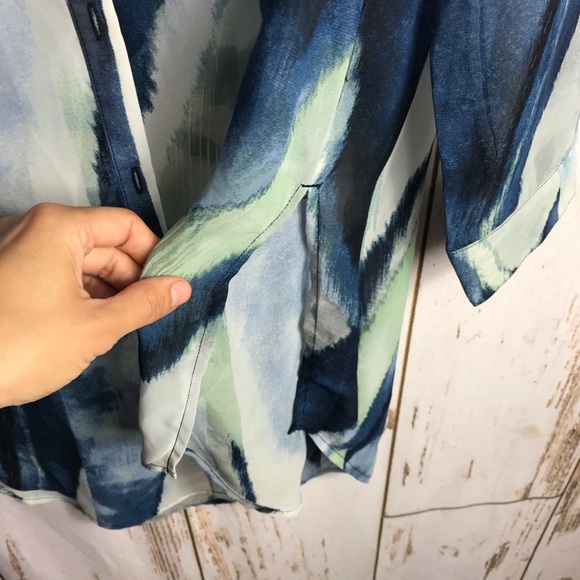 Chico’s long  button down - Picture 6 of 7